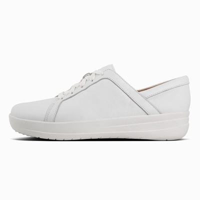 Fitflop Women's F-SPORTY II Leather Lace-Up Sneakers - White, PR4659302